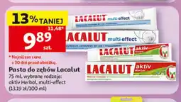 Auchan Pasta do zębów Lacalut aktiv Herbal oferta