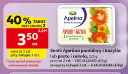 Auchan Serek Apetina pomidory i bazylia oferta