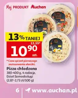 Auchan Pizza chłodzona Auchan oferta