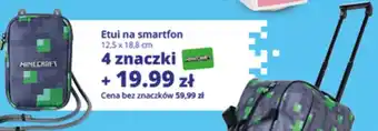 Etui na smartfon Minecraft 12,5x18,8cm