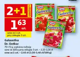 Auchan Galaretka truskawkowa Dr. Oetker oferta