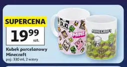 Auchan Kubek porcelanowy Minecraft oferta