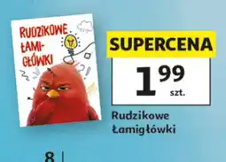 Auchan Książka Rudzikowe Łamigłówki oferta