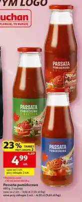 Auchan Passata pomidorowa Auchan Rustica oferta