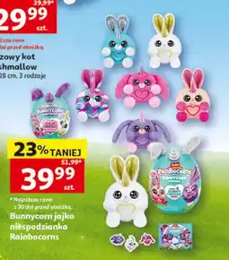 Auchan Bunnycorn jajko niespodzianka Rainbocorns oferta