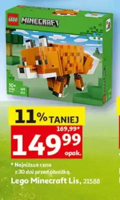 Auchan Lego Minecraft Lis 21588 oferta