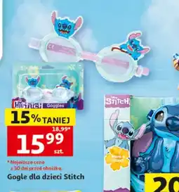Auchan Gogle dla dzieci Stitch oferta