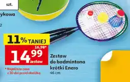 Auchan Zestaw do badmintona krótki Enero 46cm oferta
