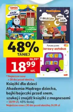 Auchan Książki dla dzieci Akademia Mądrego dziecka oferta