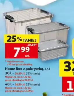 Auchan Home Box z pokrywką oferta