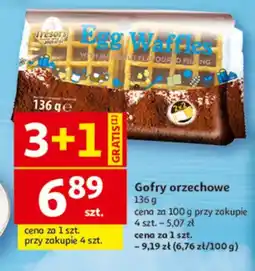Auchan Gofry orzechowe Tresors oferta