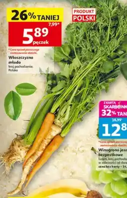 Auchan Włoszczyzna młoda polska oferta