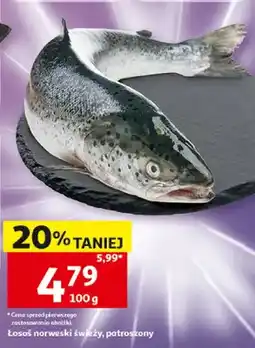 Auchan Łosoś norweski świeży patroszony oferta
