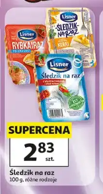 Auchan Śledzik na raz Lisner oferta