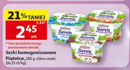 Auchan Serek homogenizowany naturalny Piątnica oferta