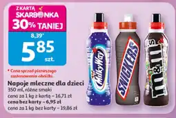 Auchan Napój mleczny Snickers oferta