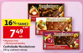 Auchan Czekolada Nussbeisser oferta
