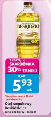 Auchan Olej rzepakowy Beskidzki oferta