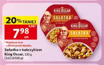 Auchan Sałatka z tuńczykiem King Oscar oferta