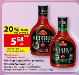 Auchan Ketchup łagodny Roleski Premium oferta