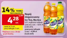 Auchan Napój niegazowany Ice Tea Nestea Peach oferta