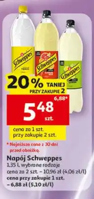Auchan Napój Schweppes Tonic oferta