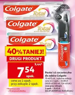 Auchan Pasta do zębów Colgate Total Active Prevention oferta