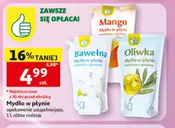 Auchan Mydło w płynie Mango opakowanie uzupełniające oferta
