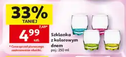 Auchan Szklanka z kolorowym dnem oferta