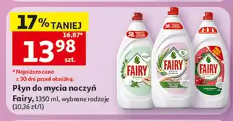 Auchan Płyn do mycia naczyń Fairy oferta