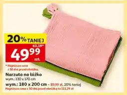 Auchan Narzuta na łóżko 130x170cm oferta