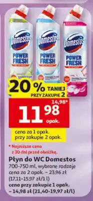 Auchan Płyn do WC Domestos oferta