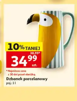 Auchan Dzbanek porcelanowy oferta