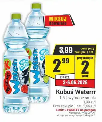 Delikatesy Sezam Kubuś Waterrr oferta