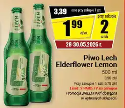 Premium Nasz Sklep Lech Piwo Elderflower Lemon oferta