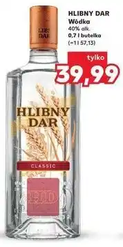 Kaufland HLIBNY DAR Wódka 40% alk. 0,7 l butelka oferta