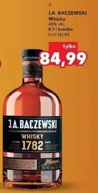 Kaufland J.A. Baczewski Whisky 43% alk oferta