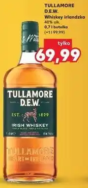 Kaufland Tullamore D.E.W. Whiskey irlandzka 40% alk oferta