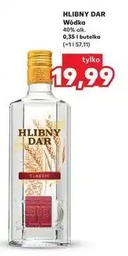 Kaufland HLIBNY DAR Wódka 40% alk. 0,35 l butelka oferta