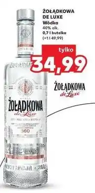 Kaufland ŻOŁĄDKOWA DE LUXE Wódka 40% alk. 0,7 l butelka oferta