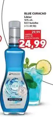 Kaufland BLUE CURACAO Likier 16% alk. 0,5 l butelka oferta