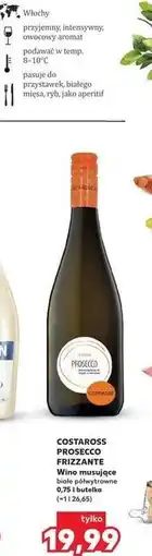 Kaufland COSTAROSS PROSECCO FRIZZANTE Wino musujące oferta