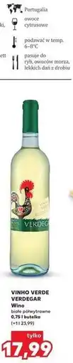 Kaufland Wino VINHO VERDE VERDEGAR oferta