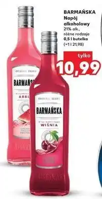 Kaufland BARMAŃSKA Napój alkoholowy 21% alk., różne rodzaje 0,5 l butelka oferta