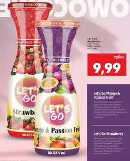 Kaufland Napój winny LET'S GO oferta