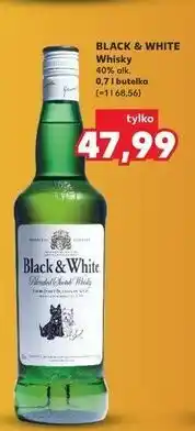 Kaufland BLACK & WHITE Whisky oferta