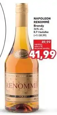 Kaufland NAPOLEON RENOMMÉ Brandy oferta