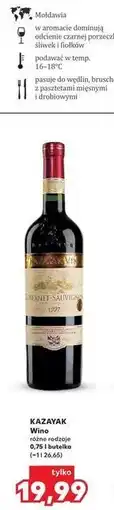Kaufland Wino KAZAYAK oferta