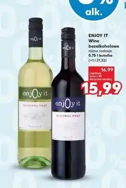 Kaufland ENJOY IT Wino bezalkoholowe różne rodzaje oferta