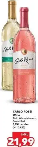 Kaufland Wino CARLO ROSSI oferta